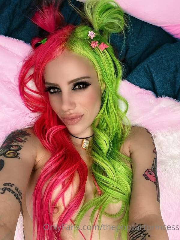 Whoops…a nipple slipped out 😜 maybe you should suck on it? 🥺