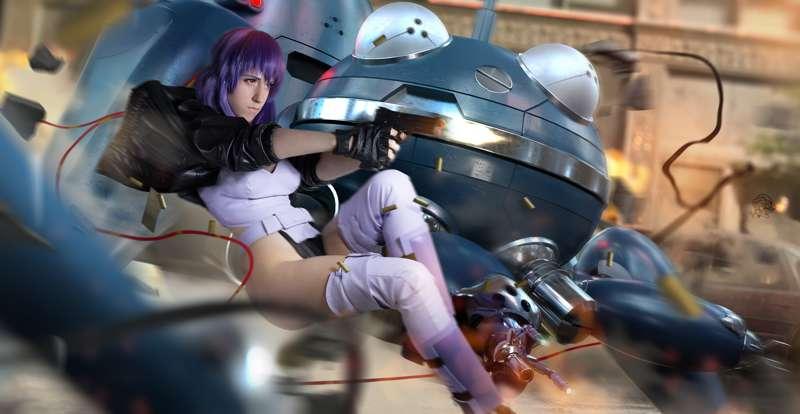 Motoko Kusanagi photo (Permanent wallpaper)