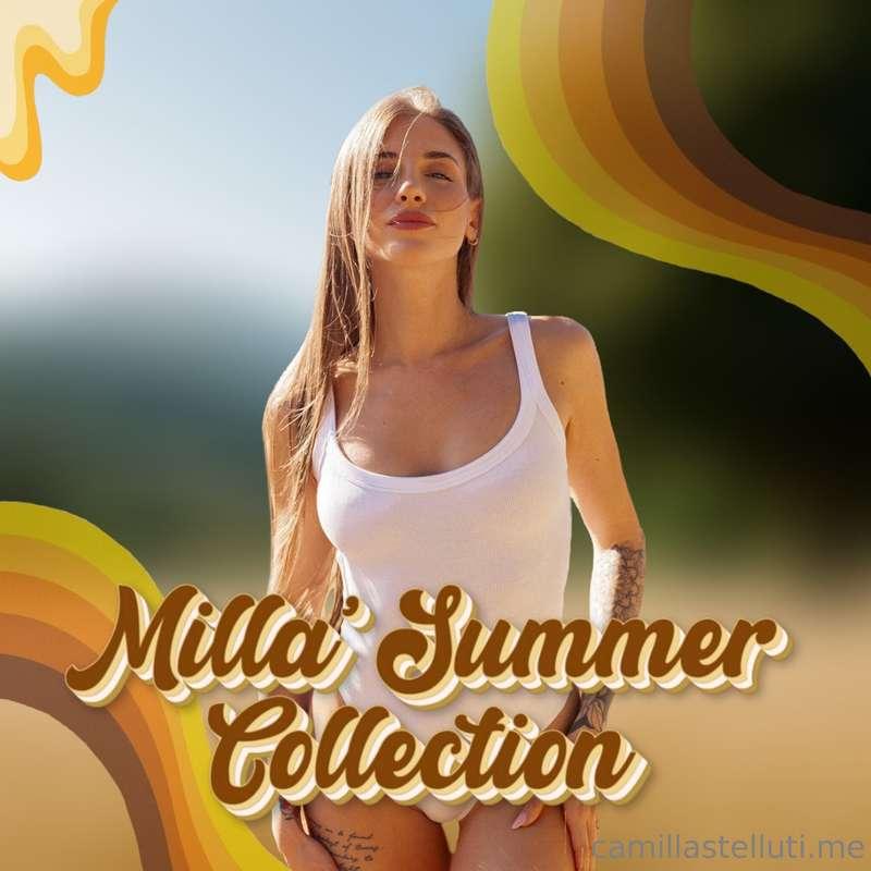💫☀️🍭 Milla' SUMMER COLLECTION ⛱️🪁🎞️Obiettivo di quest'estate..