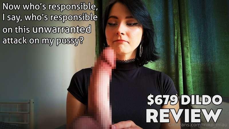 Hi guys! Soo... I bought a dildo :P Very special dildo, it c..