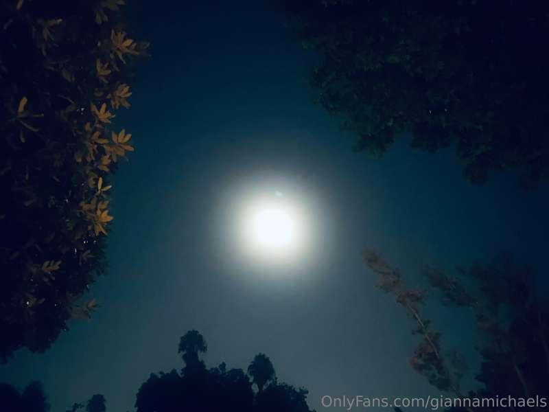 Pssssssst…. Go look at the moon. ☺️
