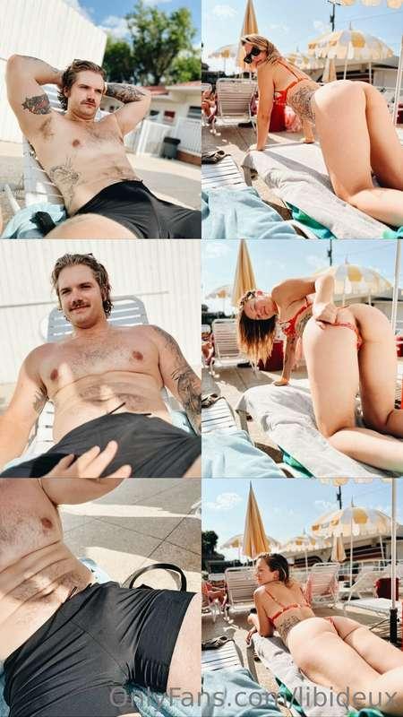 Want to cum swimming with us?