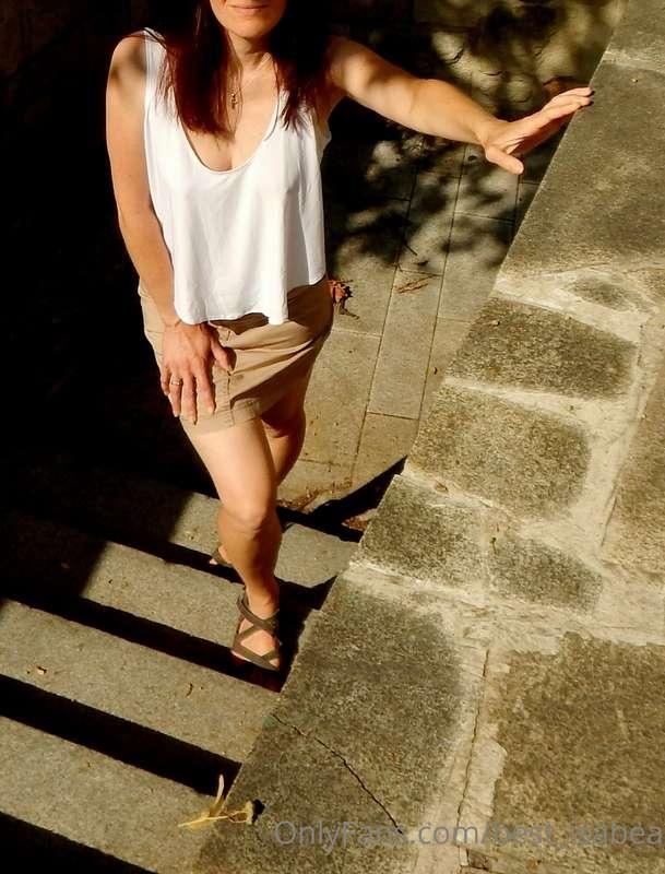 Braless in the town