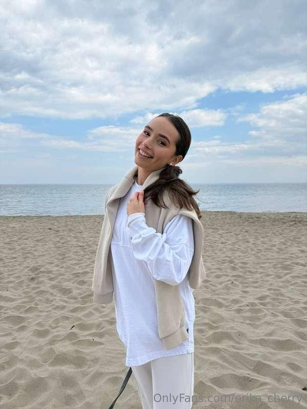 When I was on this beach, I closed my eyes and began to imag..