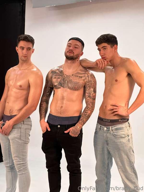 can you imagine having the three of us in bed?