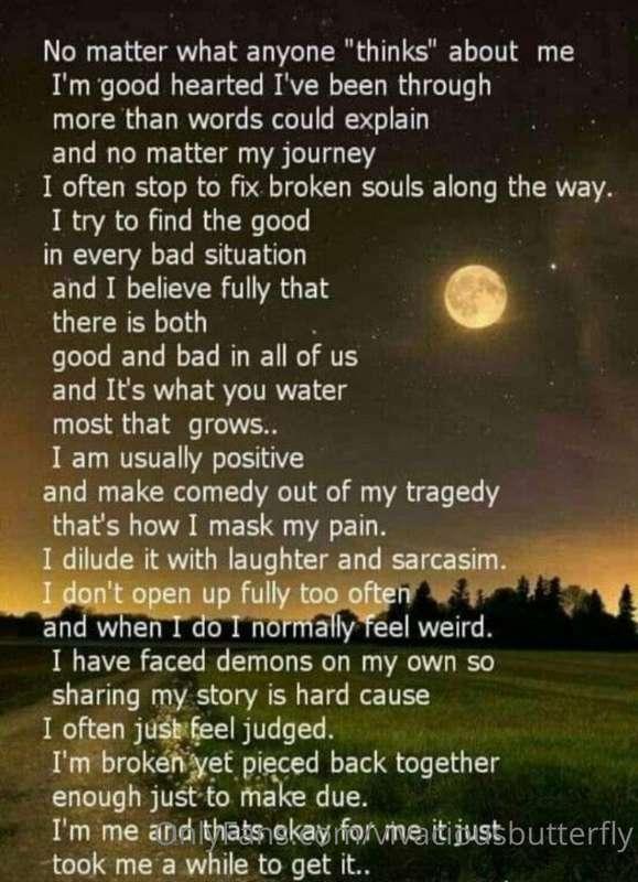 Sometimes we aren’t necessarily broken. Sometimes cracks hap..