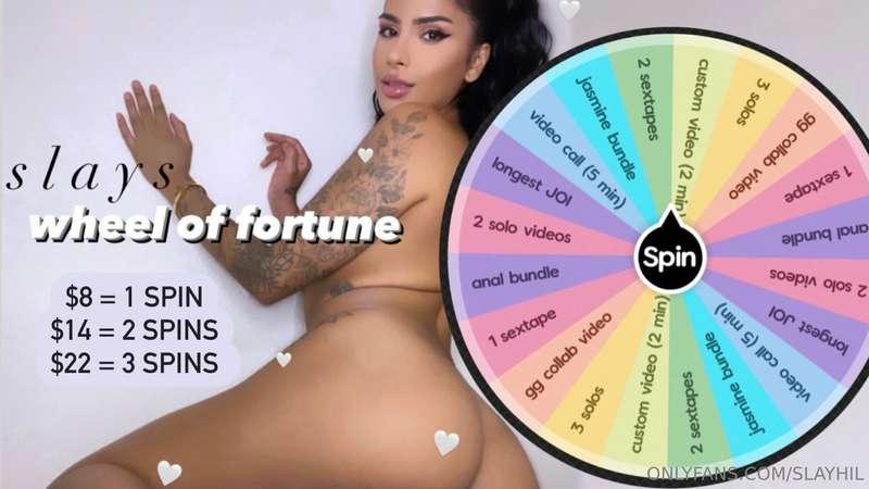 new month, new wheel! 💖
you’re guaranteed to win something e..
