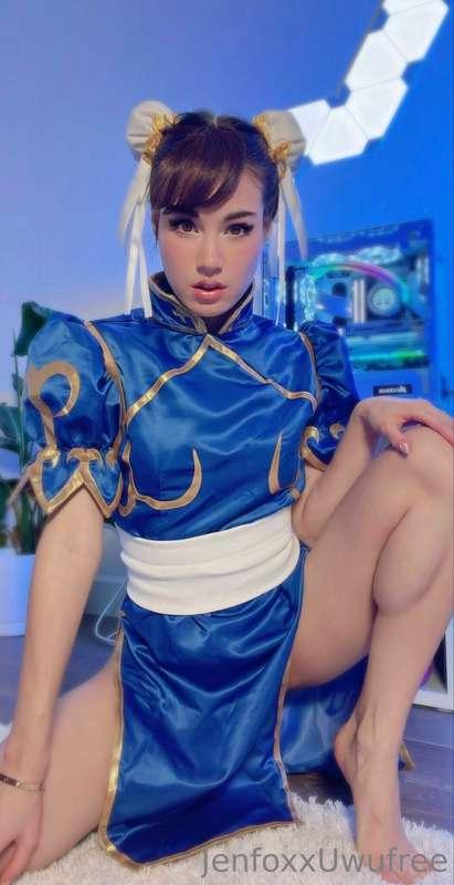 Chun-li Street Fighter Game cosplay