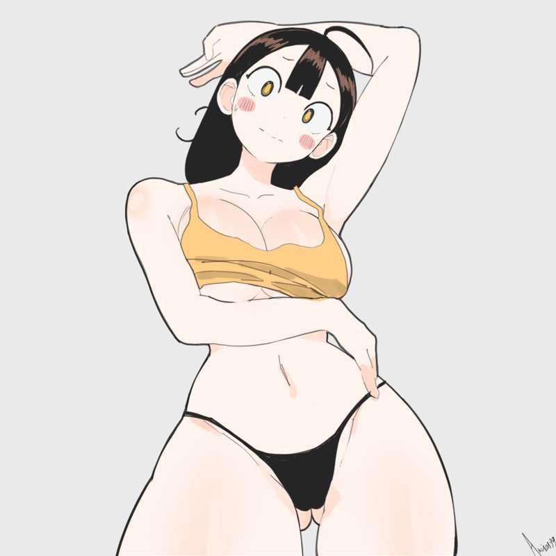 Emi black panty + NSFW version 