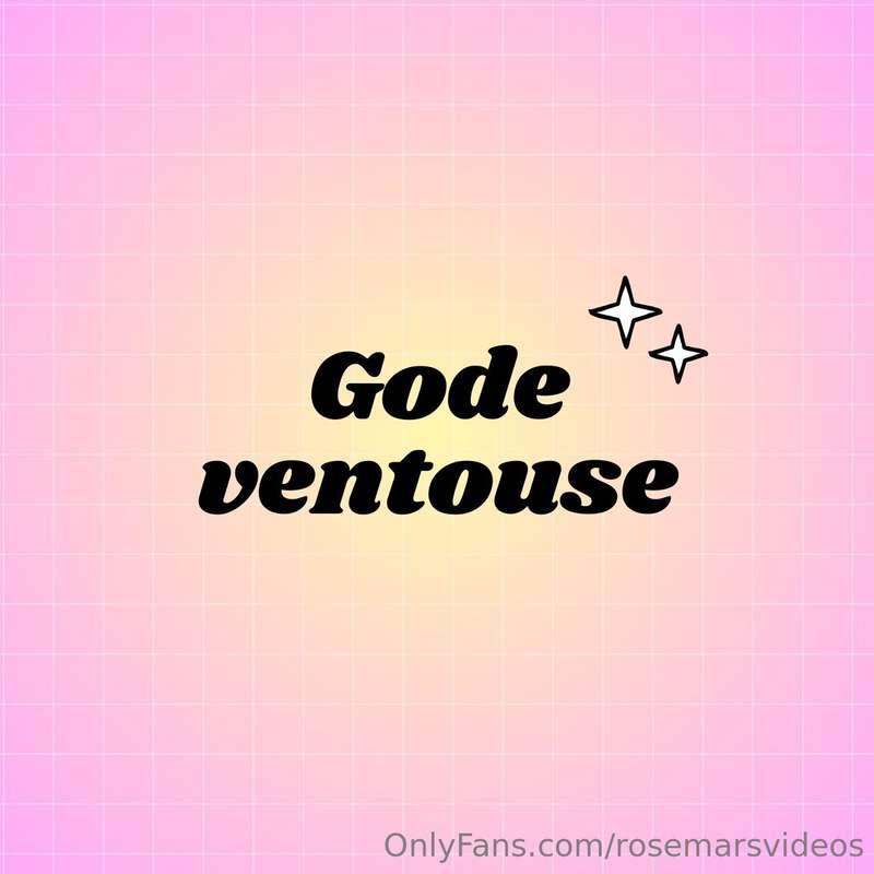 J'adore mon nouveau gode et sa fonction ventouse qui m'a per..