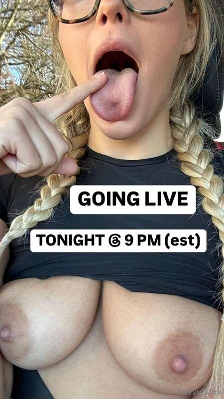 Come hang with me tonight!! 
