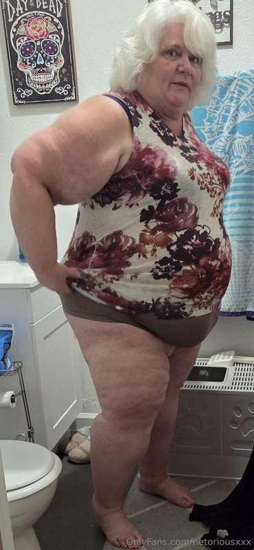 Changing into her nightie