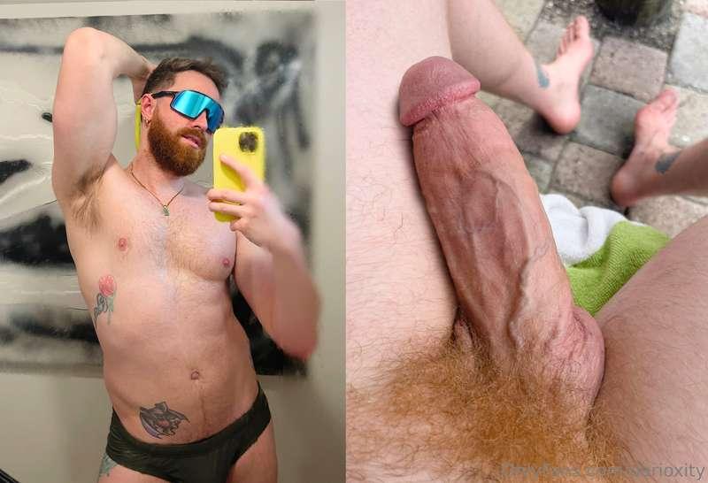 Which side are you staring at longer? Be honest 👀🍆💦