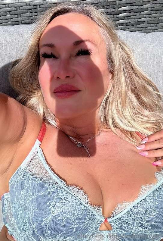 Titty ❤️ from my backyard. A little impromptu tanning that m..