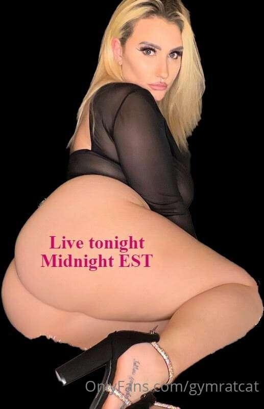 Live tonight at midnight eastern standard time. 
Also, get y..