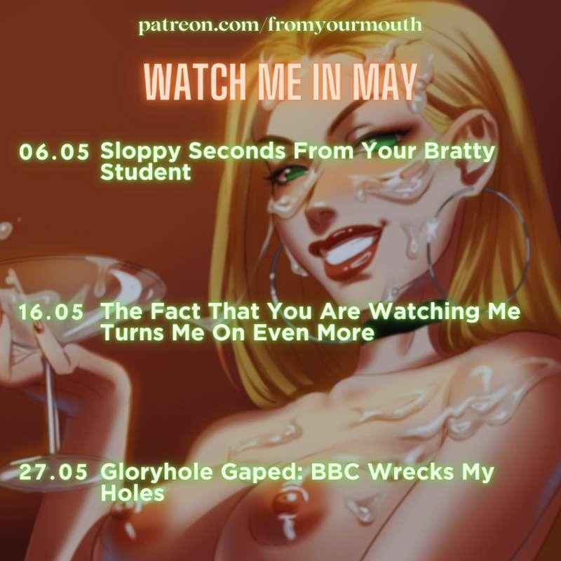 🔥 Watch Me In May! 🔥