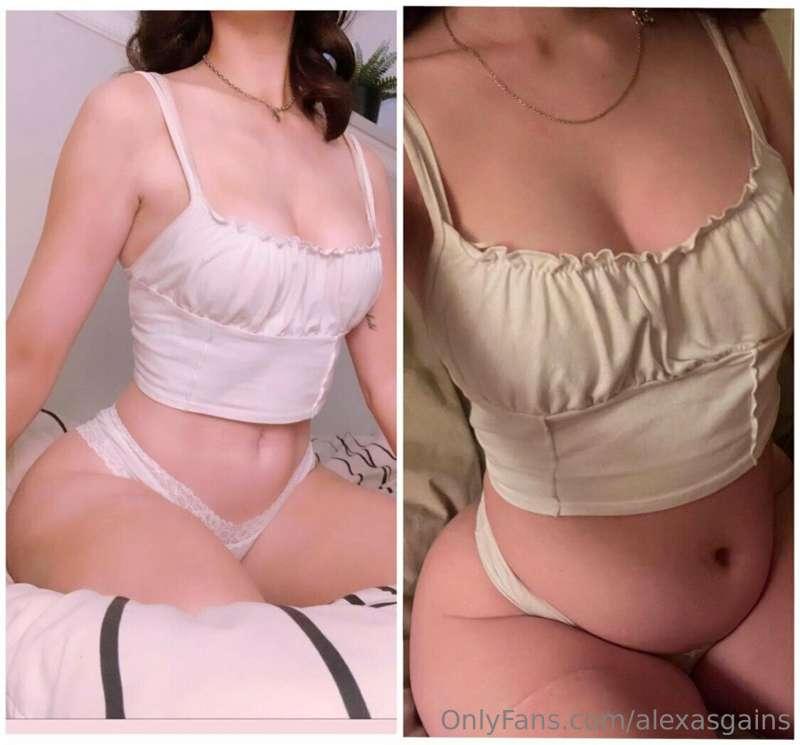 Me 3 months ago vs me a week ago. Which do you prefer? Shoul..