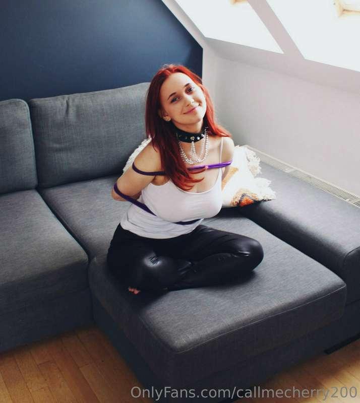 You don't always have to do horny stuff with your bound girl..