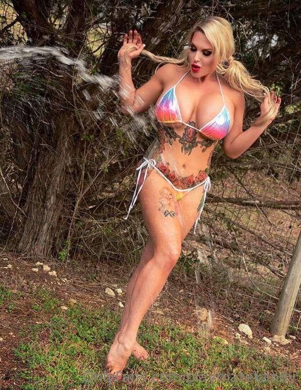 Sprayed me good 💦