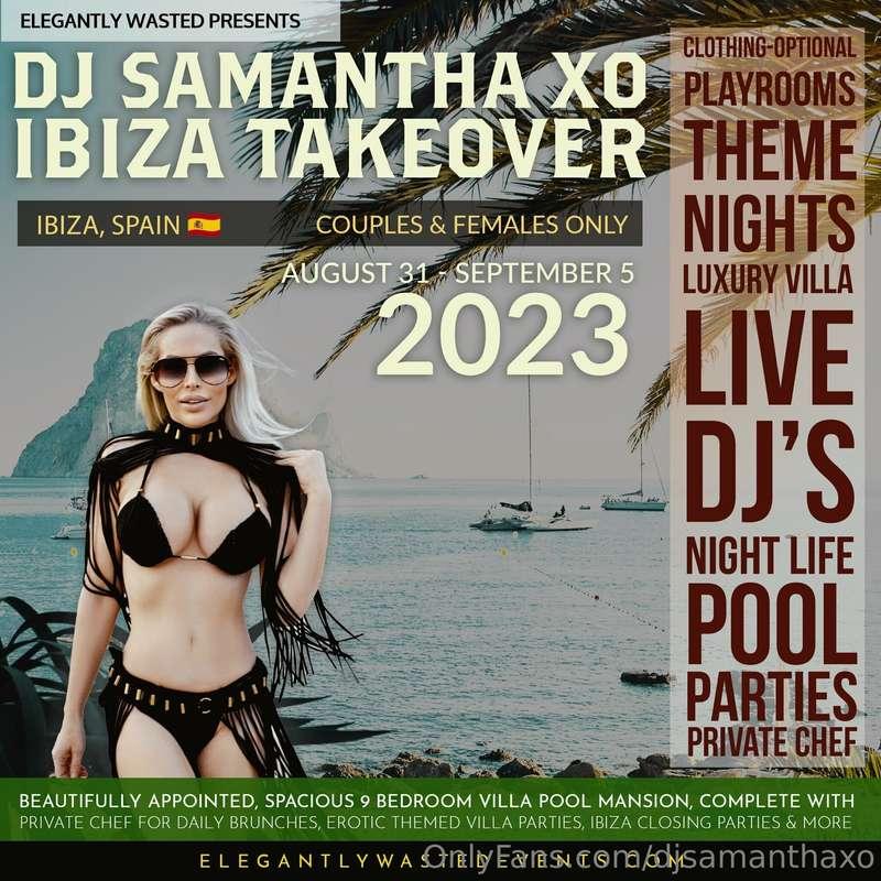 I'm ready to take Ibiza in a couple of weeks!!! Where are my..