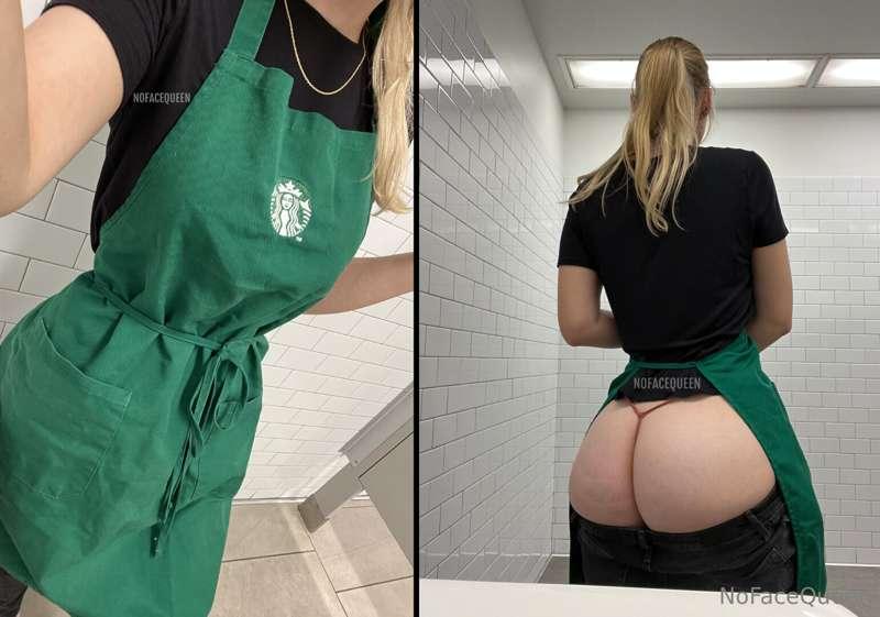 Daydreaming of fucking a customer 💭