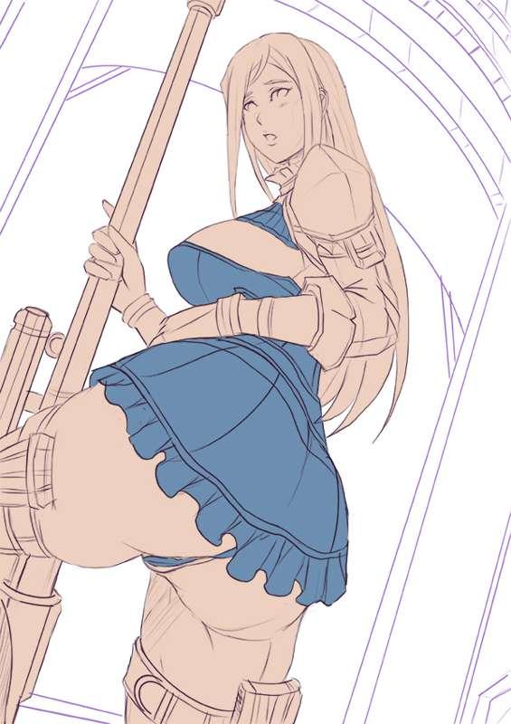 LOL BABE : Caitlyn LOL Arcane [Sketch /sfw]