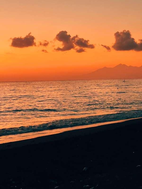 there is a place I go to be alone, to listen to the waves an..