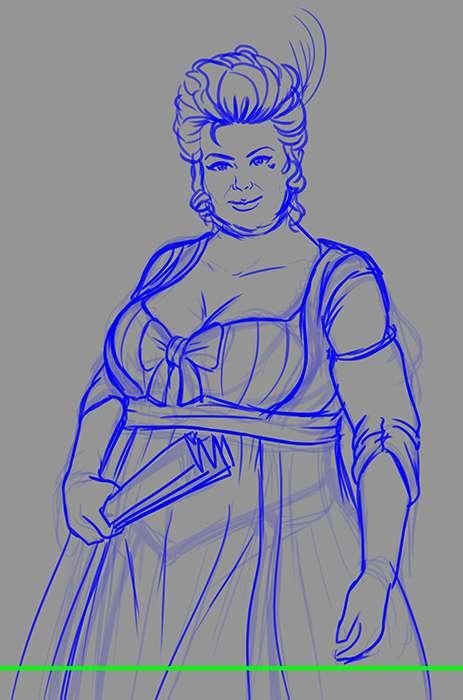 Brothel Keeper - Character Portrait