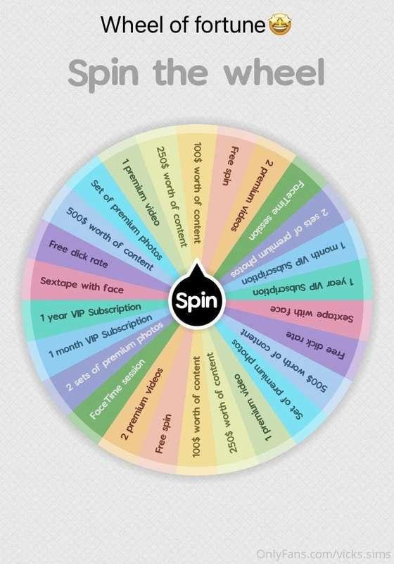 𝐓𝐫𝐲 𝐲𝐨𝐮𝐫 𝐥𝐮𝐜𝐤 🍀 𝐈 𝐛𝐞𝐥𝐢𝐞𝐯𝐞 𝐢𝐧 𝐲𝐨𝐮 𝐃𝐚𝐝𝐝𝐲 💞 🌶NEW WHEEL🌶 Added F..
