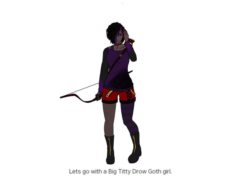 Robyn's Goth Drow