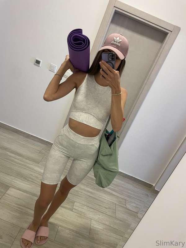 I'm going to work out again.🤭 Maybe you want to join me? I'm..