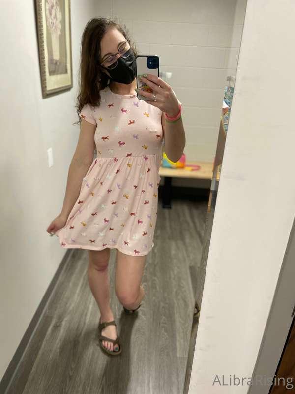 I had to go find a dress for a party I’m attending this week..