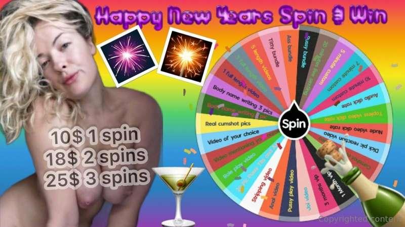 NEW LIMITED EDITION Spin the wheel game now live! To celebra..