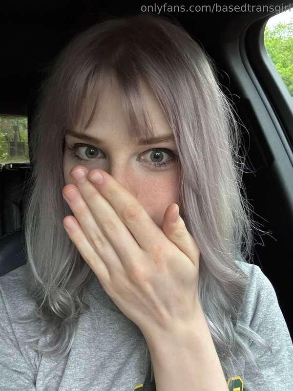 hello friends!!! im getting my hair redyed! this is part one..