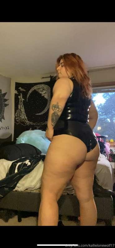 Its a bit small like my whole coochie comes out but i like i..