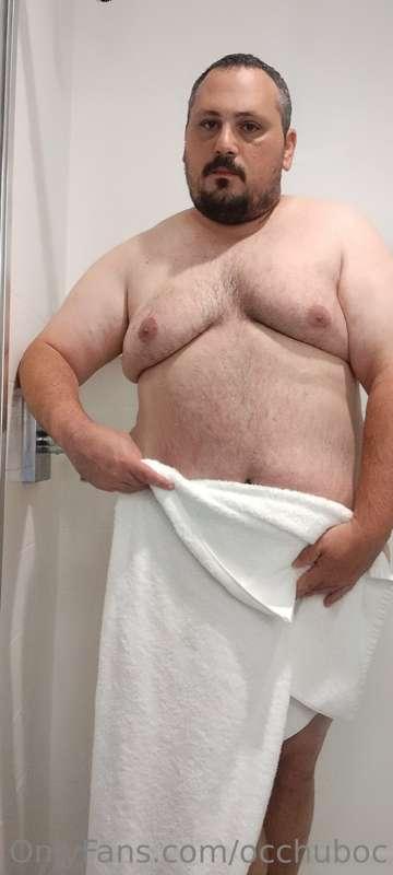 White towel