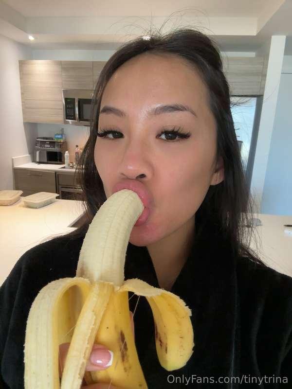 Just a little snack 🍌