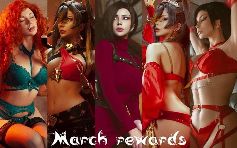 MARCH REWARDS