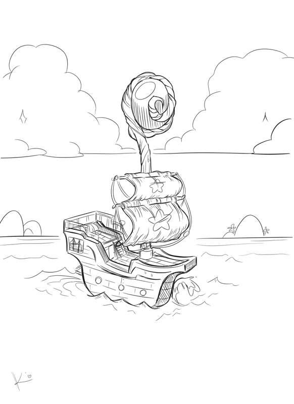 Captain Wizard Ship Concepts