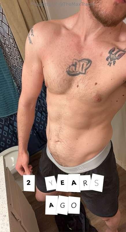 Found a pic from 2 years ago on Snapchat. 