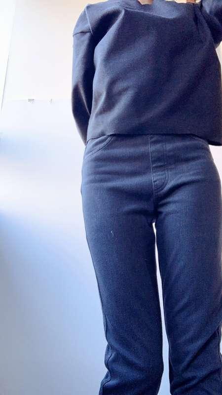 OOTD~ Today I wore this sexy panty to work~ Nobody can tell ..
