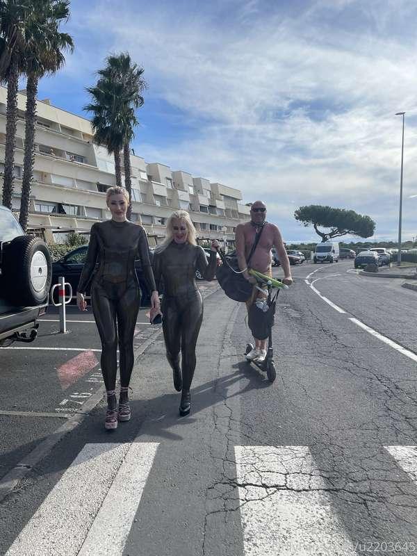 Walking our pet