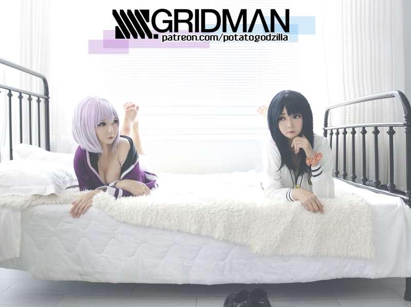 [ Download link ] SSSSGridMan_AkaneXRikka_PatreonGoal_DSLR ✿