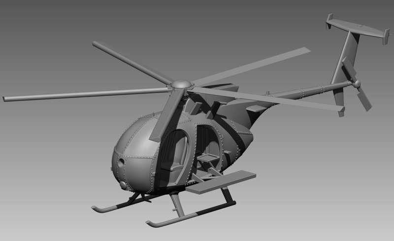 Finalizing Mh-6 & Ah-6 
