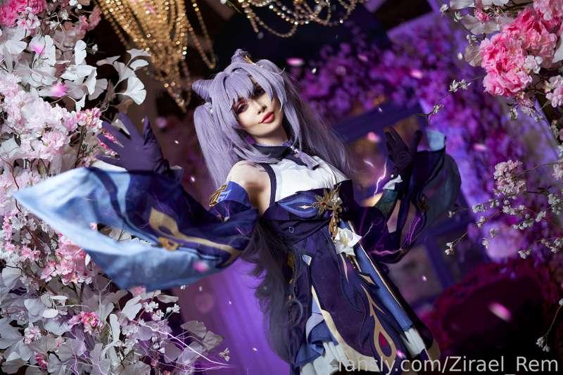 Second March HD set is Keqing from Genshin Impact🌷
