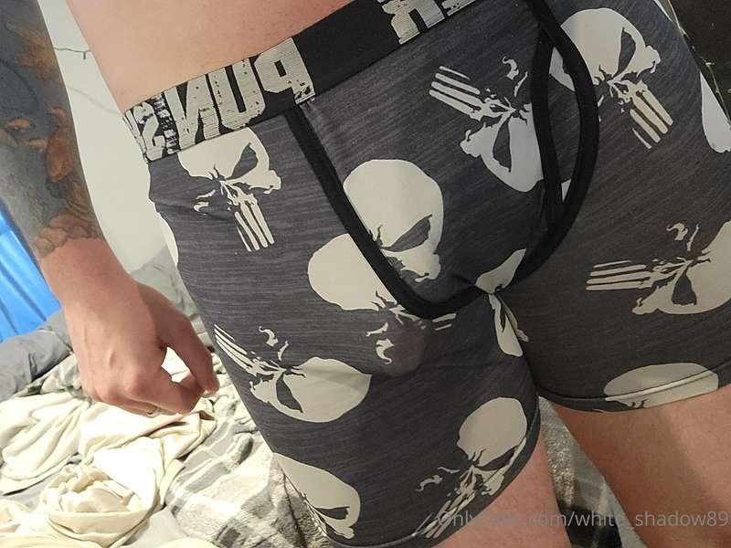 Today feels like a punisher boxers kind of day
