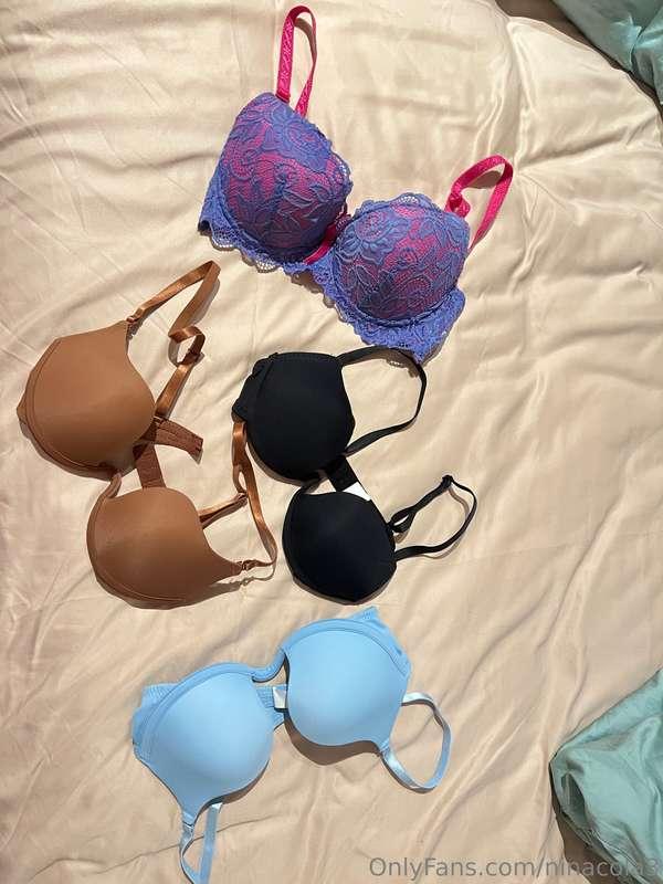 Which bra should I wear today? 😳