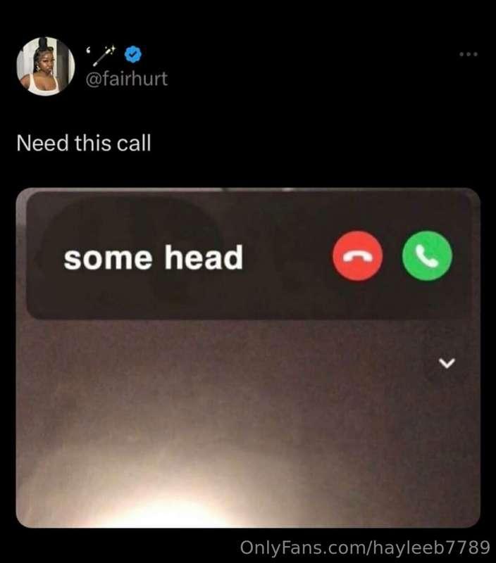 any takes?? 😉 i need my pussy ate so bad 🤤