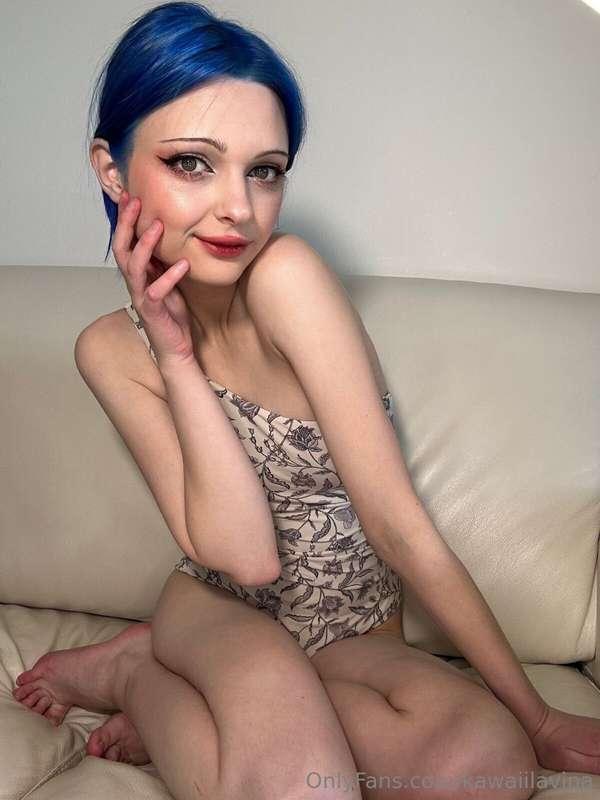 Let's try out this sofa - will it handle both of us? Or even..