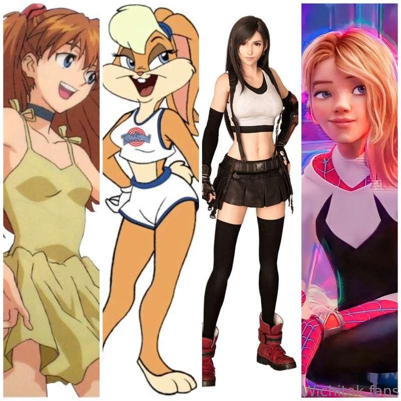 Next cosplays 
Vote which one you want first 
Ps: the very n..